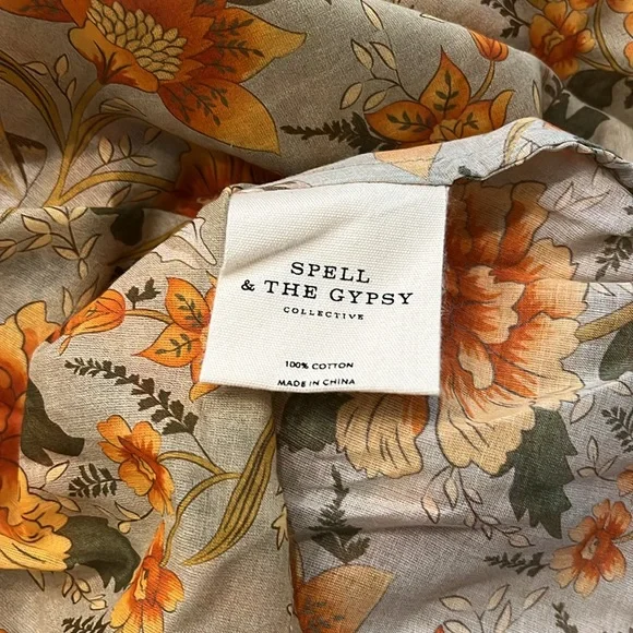 SPELL seashell blouse NWT - Picture 4 of 5